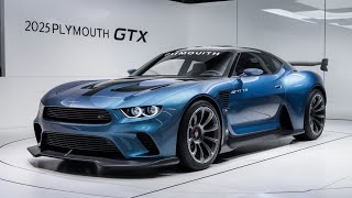 2025 Plymouth GTX First Look – The Muscle Car Returns!