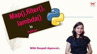 #22 Map(),Filter(),Lambda() in Python | Examples | PyCharm | Hindi