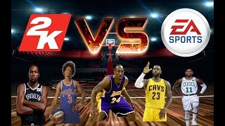 6分钟了解NBA 2K和NBA LIVE持续20年的战争：一个屌丝逆袭的故事