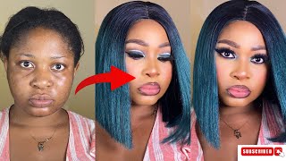 STEP BY STEP FULL GLAM MAKEUP / TUTORIAL FOR BEGINNERS #makeup Subscribe for more