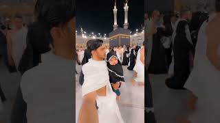First umrah complete ❤️ Full video upload on YouTube #rehkan #love #couple