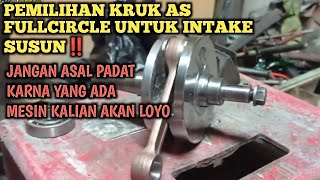 KRUK AS VESPA FULLCIRCLE DI INTAKE TANAM DAN SUSUN‼️|| apa berbedaan nya ❓