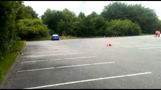 Crash Clubslalom AC Schleswig Ford Escort Cup