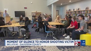 Moment of silence to honor Antioch High School shooting victim