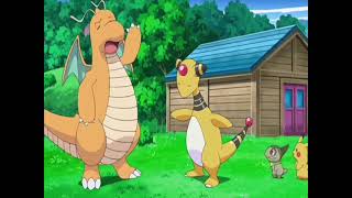 Iris' Dragonite teaches Ampharos Thunder Punch  Best Wishes #pokemon