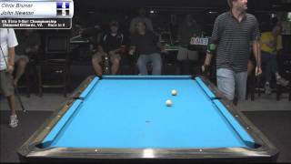 Chris Bruner vs John Newton at the 2011 VA State 9-Ball Championship