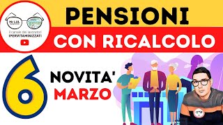 PENSIONI MARZO ➡ CAMBIA L’IMPORTO, PERCHè? Ecco I 6 MOTIVI