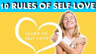 🌴 10 RULES OF SELF-LOVE 💖 HEALTH CARE 💖 SELF IMPROVEMENT 💖 PERSONAL GROWTH 🌴