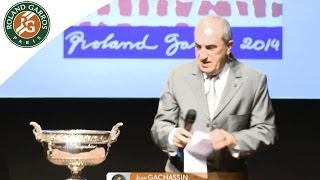 Draw Ceremony - French Open 2014 - Roland Garros