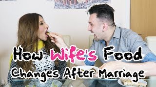 How Wife's Food Changes After Marriage | OZZY RAJA