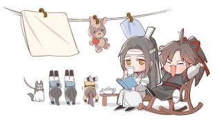 [WangXian] LanZhan \u0026 Weiying Daily Routine - Cute cartoon