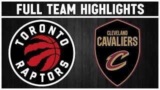Toronto Raptors vs Cleveland Cavaliers - Full Team Highlights | Jan 1, 2024