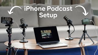 Record a video podcast with your iPhone