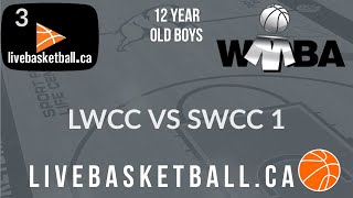 WMBA - 12 Year Old Boys - LWCC vs SWCC 1