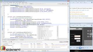 61 Relative Layout Using Java Building a Login Screen Part 4 Android UI Tutorial HD