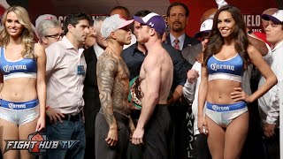 Miguel Cotto vs. Canelo Alvarez COMPLETE Weigh In & Face Off video