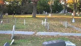 Lowell Cemetery Desecrated