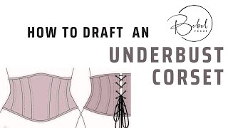 “Step-by-Step :Creating Your Own Underbust Corset Belt/DIY Pattern Making Tutorial #beginnersewing