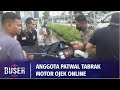 Anggota Polisi Tabrak Motor Ojek Online di Sudirman Diduga Kurang Konsentrasi | Buser