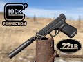 Unboxing and Shooting (Suppressed) of the Glock 44 22lr