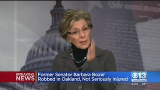 Former Sen. Barbara Boxer Assaulted In Oakland