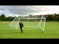 ITSA Goal - Aluminium goal post with added wheels. The easy way to move an aluminium Goals