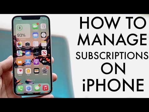 How to manage subscriptions on iPhone! 2022