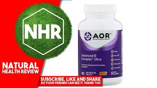 Advanced Orthomolecular Research AOR, Advanced B Complex Ultra, 60 Time Release Tablets