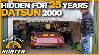 Saving a Legendary Race Car with Crazy Stories: Linda Sharp's Datsun 2000 | Barn