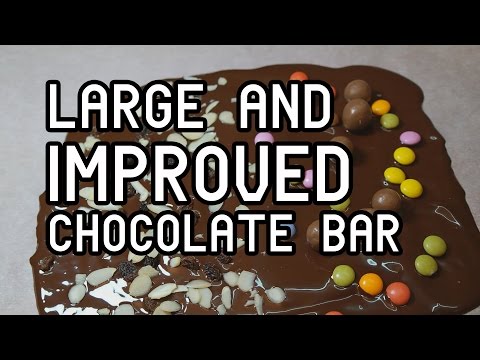 Large and Improved CHOCOLATE BAR in 30 seconds Large and Improved CHOCOLATE BAR in 30 seconds