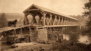 How America Built 1,500 Covered Bridges Without a Single Bolt