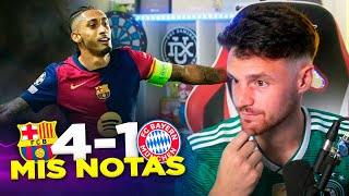 LAS NOTAS DEL FC BARCELONA - BAYERN