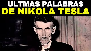 ¡HACE 2 MINUTOS! Nikola Tesla Rompe El Silencio Antes De MORIR Y Revela MUY ATERRADOR