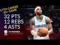 Miles Bridges 32 pts 12 rebs 4 asts vs Wizards 23/24 season