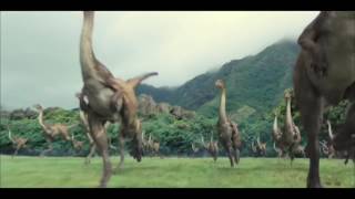 JURASSIC WORLD VFX Breakdown - Dinosaurs (2015) Chris Pratt Sci-Fi Movie HD