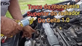 Troca da mangueira superior do radiador do Celta (serve para outros carros da linha Chevrolet)