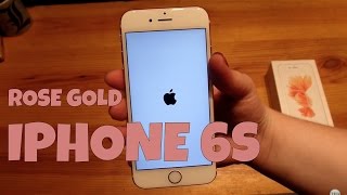 JE DÉBALLE L'IPHONE 6S ROSE GOLD !!