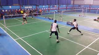 Bangladesh badminton Doubles match#.  Porosh - Dulal VS Sibgat - Mainul