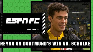 Gio Reyna on his return from injury, Dortmund’s win vs. Schalke and Marco Reus’ injury | ESPN FC