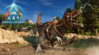 #3【ASA】初心者必見！超簡単トラップでLv135のユウティラヌスを楽々テイム！【ARK Survival Ascended】