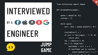 Jump Game: Python Interview with a FAANG Engineer