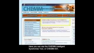 Chemical Hazards Emergency Medical Management (CHEMM)