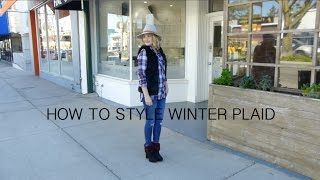 How To Style Winter Plaid | #OOTD