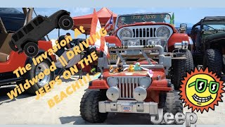 The Invasion At Wildwood || DRIVING JEEPS ON THE BEACH!!!