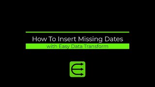 How to insert missing date rows