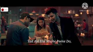 Mujhe Peene Do Lyrics by Darshan Raval [मुझे पीने दो lyrics in Engli] is the newest track from the a