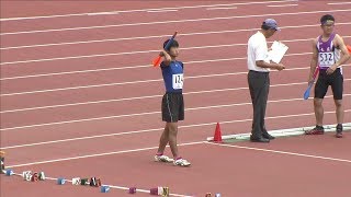 男子ABC共通  ｼﾞｬﾍﾞﾘｯｸｽﾛｰ 決勝5位 第49回ジュニアオリンピック陸上競技大会