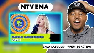 AMERICAN Reacts To Zara Larsson - WOW (Live from the MTV EMA 2020) | Dar The Traveler