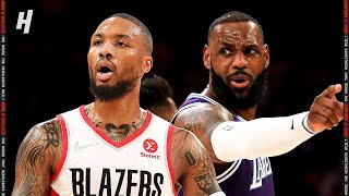 Portland Trail Blazers vs Los Angeles Lakers - Full Game Highlights | December 31, 2021 NBA Season