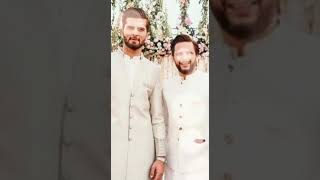 Shaheen Shah Afridi And Ansha Afridi Wedding Photos #Shorts
